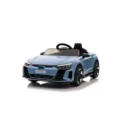 Netto Marken-Discount Moni Kinder Elektroauto Audi RS E-Tron GT 6888 Fernbedienung EVA-Räder, Mp3, USB blau Angebot
