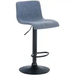 Netto Marken-Discount CLP Barhocker Hoover Stoff B Farbe:blauMaterial Gestell:Metall matt schwarz Angebot