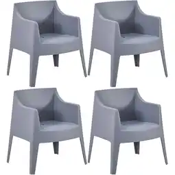 Netto Marken-Discount CLP 4er Set Stühle Bartal Farbe:grau Angebot