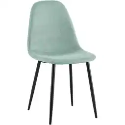 Netto Marken-Discount CLP Esszimmerstuhl Napier Stoff Farbe:hellgrünMaterial:Stoff Angebot
