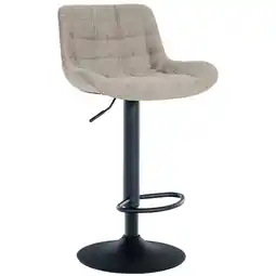 Netto Marken-Discount CLP Barhocker Tover Stoff Farbe:taupeMaterial:Stoff Angebot