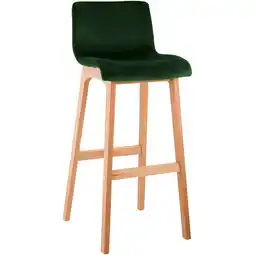 Netto Marken-Discount CLP Barhocker Hoover Samt Natura Farbe:grün Angebot