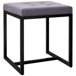 Netto Marken-Discount CLP Sitzhocker Barci B Stoff Farbe:dunkelgrauMaterial:Stoff Angebot
