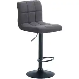 Netto Marken-Discount CLP Barhocker Calma Stoff schwarz Farbe:hellgrauGestell Farbe:schwarz Angebot