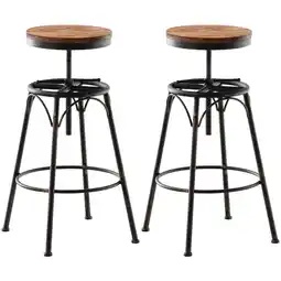 Netto Marken-Discount CLP 2er Set Barhocker Beam Farbe:bronze Angebot