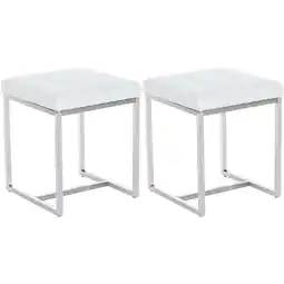 Netto Marken-Discount CLP 2er Set Sitzhocker Barci Farbe:weiß Angebot