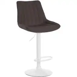 Netto Marken-Discount CLP Barhocker Toni Stoff weiß Farbe:taupeGestell Farbe:weiß Angebot