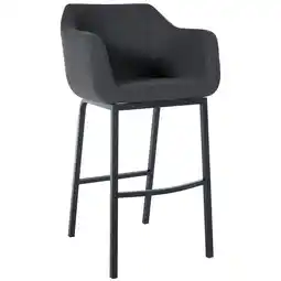 Netto Marken-Discount CLP Barhocker Monea B Filz Farbe:grauGestell Farbe:schwarz Angebot