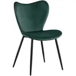 Netto Marken-Discount CLP Esszimmerstuhl Maika Samt Farbe:grünMaterial:Samt Angebot