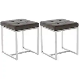 Netto Marken-Discount CLP 2er Set Sitzhocker Barci Farbe:braun Angebot