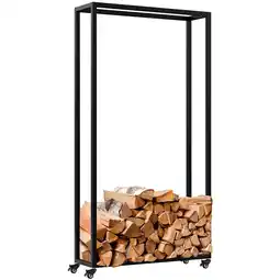 Netto Marken-Discount CLP Kaminholzständer Hilta 25x80x150 cm Farbe:schwarzGröße:25x80x150 cm Angebot