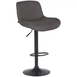 Netto Marken-Discount CLP Barhocker Solon Schwarz Stoff Farbe:dunkelgrauMaterial:Stoff Angebot