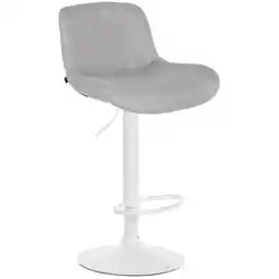 Netto Marken-Discount CLP Barhocker Solon Weiß Stoff Farbe:hellgrauMaterial:Stoff Angebot