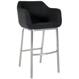Netto Marken-Discount CLP Barhocker Monea E Filz Farbe:anthrazitGestell Farbe:edelstahl Angebot