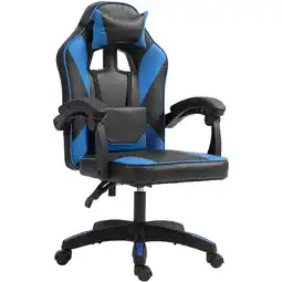 Netto Marken-Discount CLP Bürostuhl Orkney Kunstleder Farbe:schwarz/blau Angebot