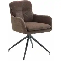 Netto Marken-Discount CLP Esszimmerstuhl Pickett Stoff Farbe:braun Angebot