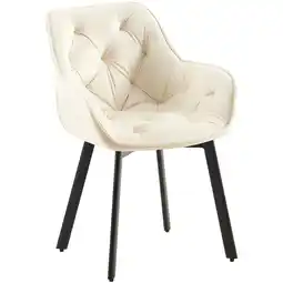 Netto Marken-Discount CLP Esszimmerstuhl Antigo Samt Farbe:creme Angebot
