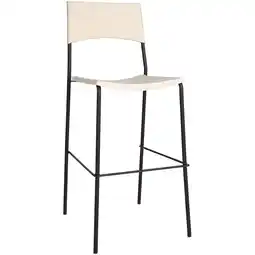 Netto Marken-Discount CLP Barhocker Genua Schwarz Farbe:creme Angebot