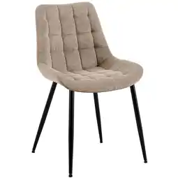 Netto Marken-Discount CLP Esszimmerstuhl Sardna Cord Farbe:taupe Angebot