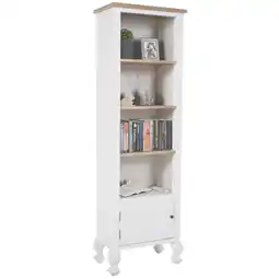 Netto Marken-Discount CLP Bücherregal Dorma Farbe:natur/weiß Angebot