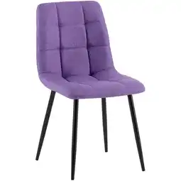 Netto Marken-Discount CLP Esszimmerstuhl Antibes Stoff Farbe:lila Angebot
