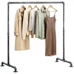 Netto Marken-Discount CLP Kleiderständer Jersey 55x150x150 Farbe:silberGröße:150 cm Angebot