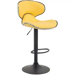 Netto Marken-Discount CLP Barhocker Las Vegas V2 schwarz Farbe:gelbGestell Farbe:schwarz Angebot