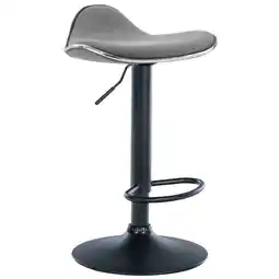 Netto Marken-Discount CLP Barhocker Shanghai Stoff schwarz Farbe:hellgrauGestell Farbe:schwarz Angebot