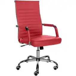 Netto Marken-Discount CLP Bürostuhl Amadora Kunstleder Farbe:rotMaterial:Kunstleder Angebot