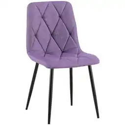 Netto Marken-Discount CLP Esszimmerstuhl Clairton Stoff Farbe:lilaMaterial:Stoff Angebot