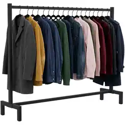 Netto Marken-Discount CLP Kleiderständer Melva 150x38x120 Farbe:schwarzGröße:150x38x120 Angebot