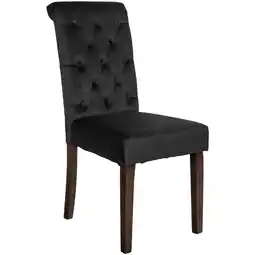 Netto Marken-Discount CLP Esszimmerstuhl Lisburn Samt Farbe:schwarzMaterial:Samt Angebot