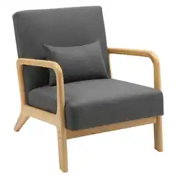 Netto Marken-Discount CLP Sessel Hibbing Stoff Farbe:dunkelgrau Angebot