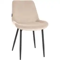 Netto Marken-Discount CLP Esszimmerstuhl Victoria Samt Farbe:creme Angebot