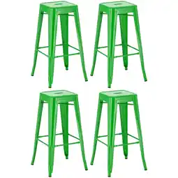 Netto Marken-Discount CLP 4er Set Barhocker Joshua Farbe:grün Angebot