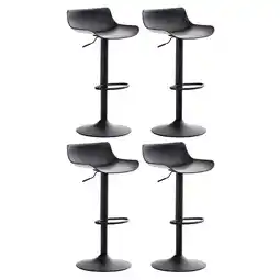 Netto Marken-Discount CLP 4er Set Barhocker Aveiro Farbe:schwarz Angebot