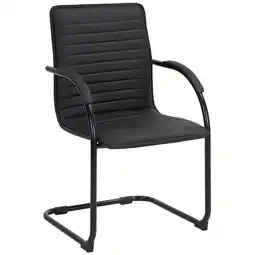 Netto Marken-Discount CLP Besucherstuhl Tira Kunstleder Farbe:schwarz/schwarz Angebot