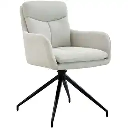 Netto Marken-Discount CLP Esszimmerstuhl Somers Stoff Farbe:creme Angebot