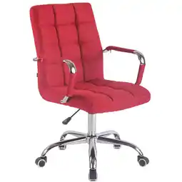 Netto Marken-Discount CLP Bürostuhl Deli Stoff Farbe:rot Angebot