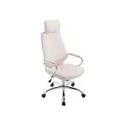 Netto Marken-Discount CLP Bürostuhl Rako Stoff Farbe:creme Angebot