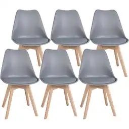 Netto Marken-Discount CLP 6er Set Esszimmerstuhl Ramsey Farbe:grau Angebot