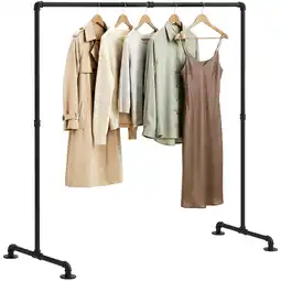 Netto Marken-Discount CLP Kleiderständer Jersey 55x150x150 Farbe:schwarzGröße:150 cm Angebot