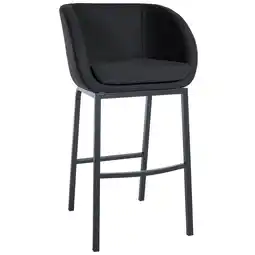 Netto Marken-Discount CLP Barhocker Rockhill B Filz Farbe:anthrazitGestell Farbe:schwarz Angebot