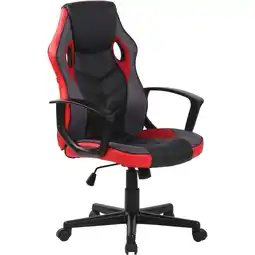 Netto Marken-Discount CLP Bürostuhl Glendale Farbe:schwarz/rot Angebot