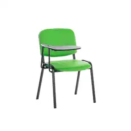 Netto Marken-Discount CLP Stuhl Ken mit Klapptisch Kunstleder Farbe:grün Angebot