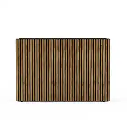 Netto Marken-Discount Herstera Garden Pflanzkübel Deco Planter Divider inkl. Zwischenboden Schwarz/Natur 25x120x80cm Angebot