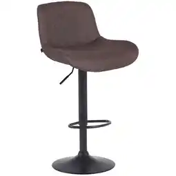 Netto Marken-Discount CLP Barhocker Solon Schwarz Stoff Farbe:dunkelbraunMaterial:Stoff Angebot