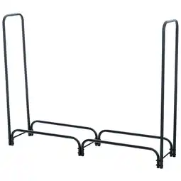Netto Marken-Discount CLP Kaminholzständer Wilster 150x120x36 cm Farbe:anthrazitGröße:150x120x36 cm Angebot