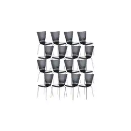 Netto Marken-Discount CLP 16er Set Besucherstuhl Aaron Farbe:schwarz Angebot