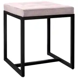 Netto Marken-Discount CLP Sitzhocker Barci B Samt Farbe:hellgrauMaterial:Samt Angebot